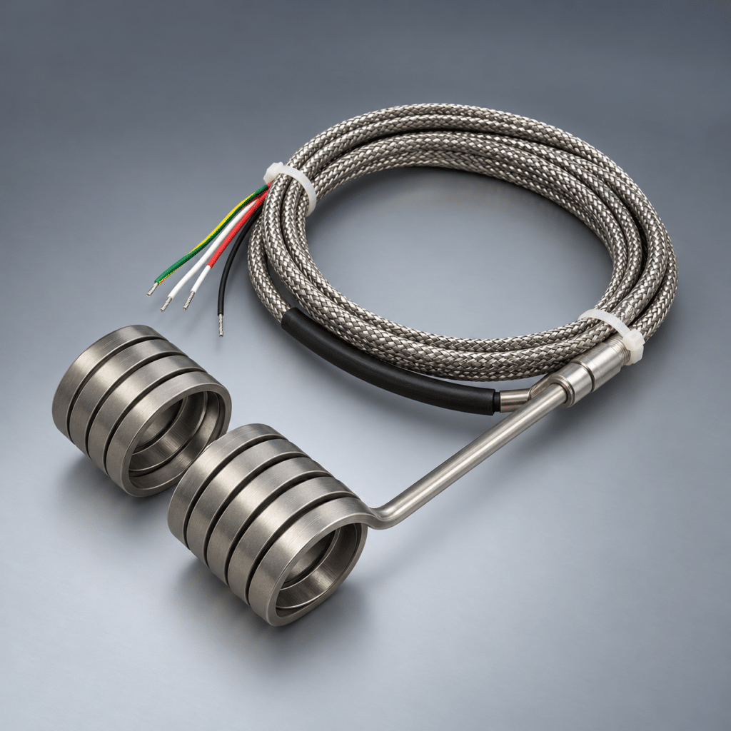 Coil Nozzle Heaters for Plastic Injection Molding Machines