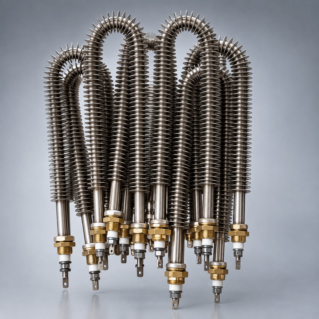 Finned Tubular Heaters for Air Heating and Industrial Applications